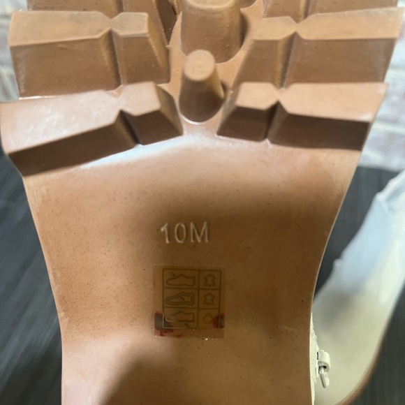 Jeffrey Campbell New Free People Preston Platform Lug Heel Size 10 Boots Booties - Picture 7 of 11